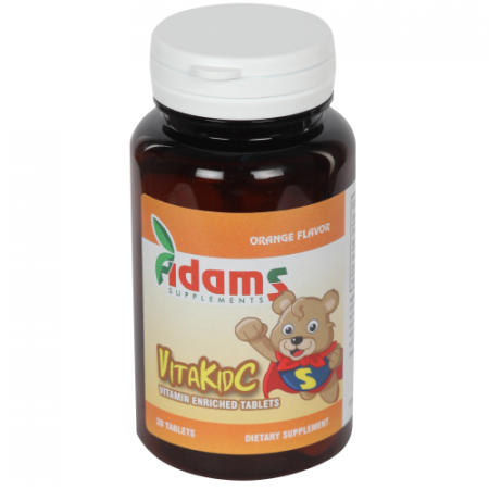 SUPLIMENTE VITAMINE ȘI MINERALE - ADAMS VITAKID C