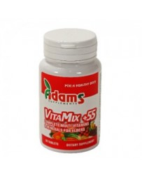 SUPLIMENTE VITAMINE ȘI MINERALE - ADAMS VITAMIX +55 30CP