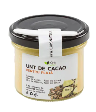 COSMETICE FAȚĂ - AFN UNT DE CACAO PT PLAJA 100G