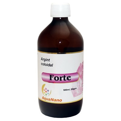 SUPLIMENTE DIVERSE - AGHORAS ARGINT COLOIDAL FORTE 500ML