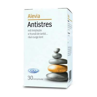 SUPLIMENTE SOMN DEPRESIE SISTEM NERVOS - ALEVIA ANTISTRES 30CP