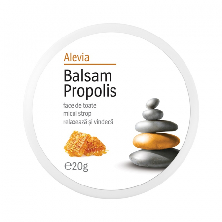CREME CORP-MASAJ-MAINI -CALCAIE - ALEVIA BALSAM PROPOLIS 20G