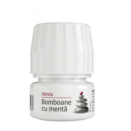 SUPLIMENTE DIVERSE - ALEVIA BOMBOANE MENTA 60CP