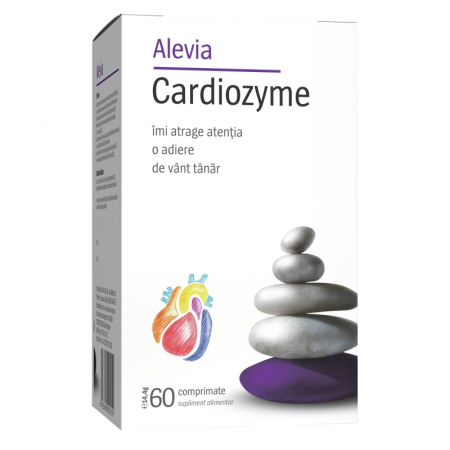 SUPLIMENTE CARDIO VASCULARE - ALEVIA CARDIOZYME 60CP