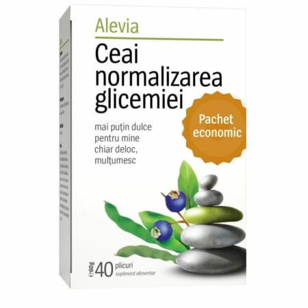 CEAIURI - ALEVIA CEAI NORMALIZAREA GLICEMIEI 40DZ