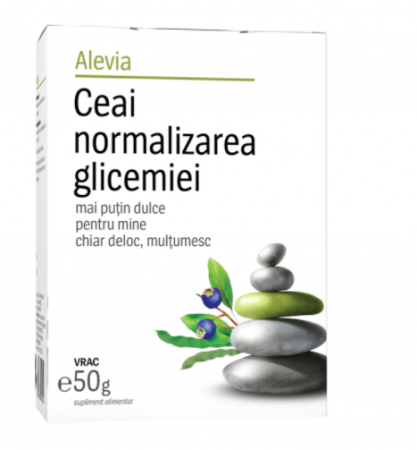 CEAIURI - ALEVIA CEAI NORMALIZAREA GLICEMIEI 50G