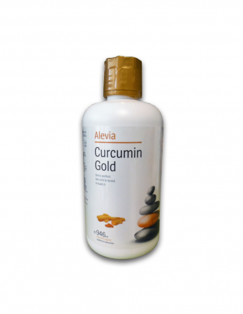 SUPLIMENTE ARTICULATII ANTIINFLAMATOARE - ALEVIA CURCUMIN GOLD 946ML