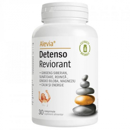 SUPLIMENTE TONICE - ALEVIA DETENSO REVIORANT 30 CP