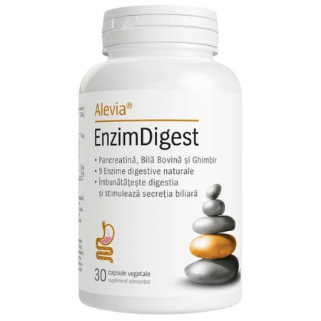 SUPLIMENTE STOMAC- DIGESTIE- COLON - ALEVIA ENZIM DIGEST 30 CPS