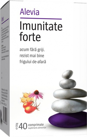 SUPLIMENTE IMUNITATE - ALEVIA IMUNITATE FORTE 60CP