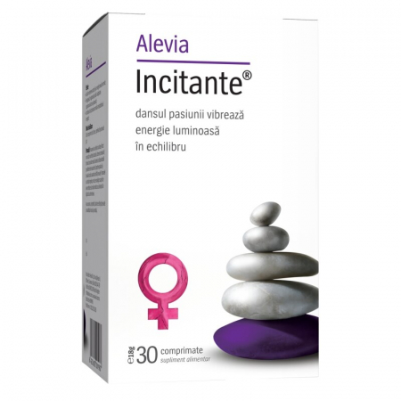 SUPLIMENTE POTENȚĂ - ALEVIA INCITANTE 30CP