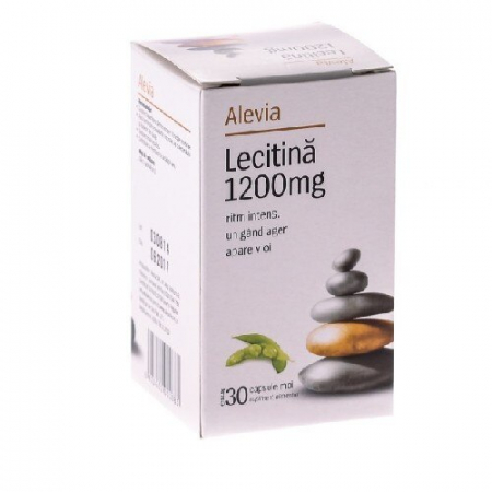 SUPLIMENTE MEMORIE SI CIRCULATIE - ALEVIA LECITINA 1200MG 30CP