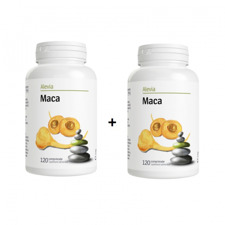 SUPLIMENTE POTENȚĂ - ALEVIA MACA 120CP/1+1