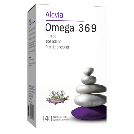 SUPLIMENTE COLESTEROL - ALEVIA OMEGA 3 6 9 40CP