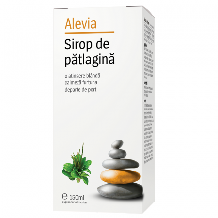 SIROPURI - ALEVIA SIROP PATLAGINA 150ML