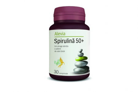 SUPLIMENTE TONICE - ALEVIA SPIRULINA 50+ 30CP