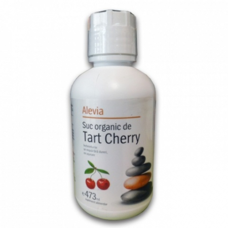 SUPLIMENTE TONICE - ALEVIA SUC ORGANIC TART CHERRY 473ML