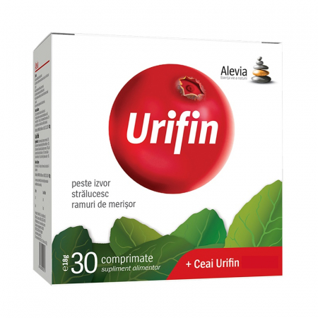 SUPLIMENTE URO-GENITAL - ALEVIA URIFIN 30CP/PROMO