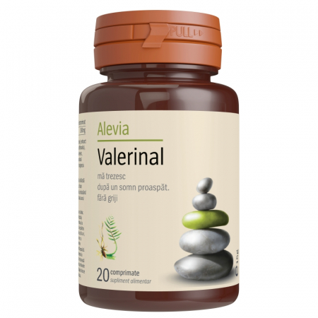 SUPLIMENTE SOMN DEPRESIE SISTEM NERVOS - ALEVIA VALERINAL 20CP