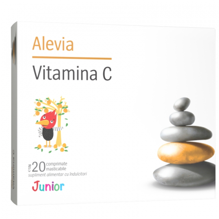 SUPLIMENTE VITAMINE ȘI MINERALE - ALEVIA VIT C20CP MASTICABILE JR