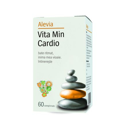 SUPLIMENTE CARDIO VASCULARE - ALEVIA VITA MIN CARDIO 60CP