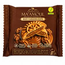 BinaSmartBusiness - AMBROZIA MAMOUL BISC UMPLUT CU NUCI CARAMELIZATE 50 G