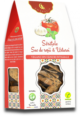 FOOD - AMBROZIA SARATELE CU ROSII & USTUROI 107 G