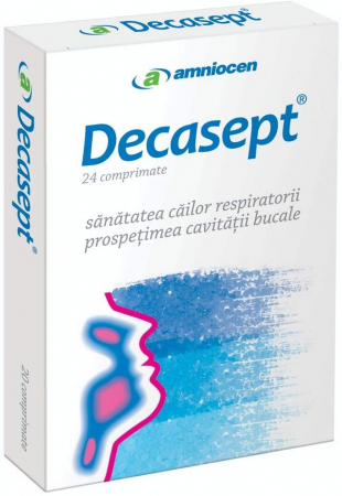 SUPLIMENTE RĂCEALĂ- APARAT RESPIRATOR ANTIVIRAL - AMN DECASEPT DIVERSE 24CP