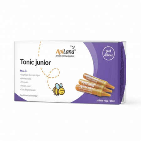 SUPLIMENTE TONICE - APILAND TONIC JR 10 FIOLE