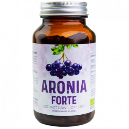 SUPLIMENTE ANTIOXIDANȚI-ANTITUMORAL - ARONIA CHARLOT CAPSULE ARONIA FORTE 120 CPS