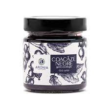Produse - ARONIA GEM DE COACAZ NEGRU FARA ZAHAR BIO 200g
