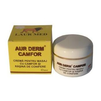 CREME ANTIINFLAMATOARE-CIRCULAȚIE - AURDERM CR CAMFOR 50ML