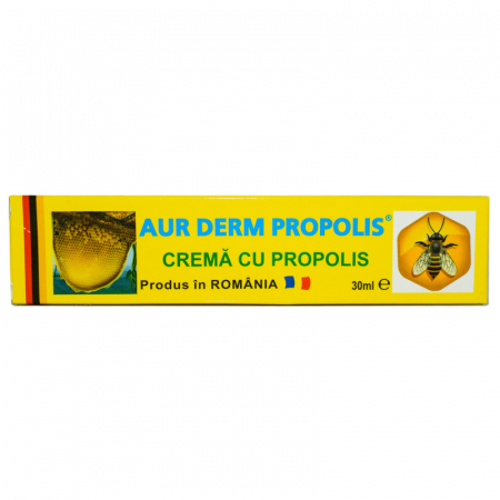 CREME AFECTIUNI PIELE - AURDERM CREMA PROPOLIS 30ML