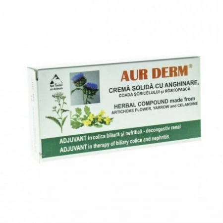 Produse - AURDERM SUPOZ ANGHINARE 10BUC