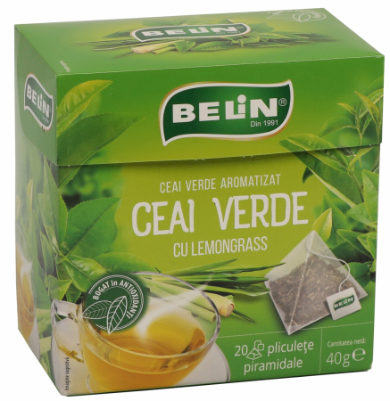 CEAIURI - BELIN CEAI VERDE +LEMON 20DZ PIRAMIDALE