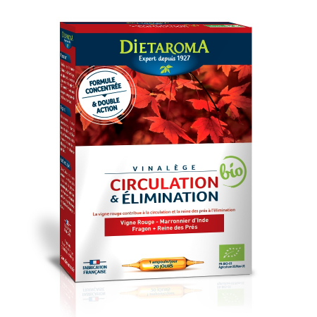 CREME ANTIINFLAMATOARE-CIRCULAȚIE - BIO SHOP VINALEGE CIRCULATIE 20 FIOLE