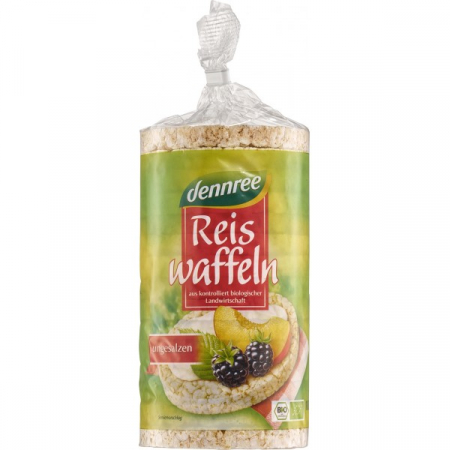 FOOD - BIOGAMA Vafe din orez expandat fara sare FARA GLUTEN - 100 g