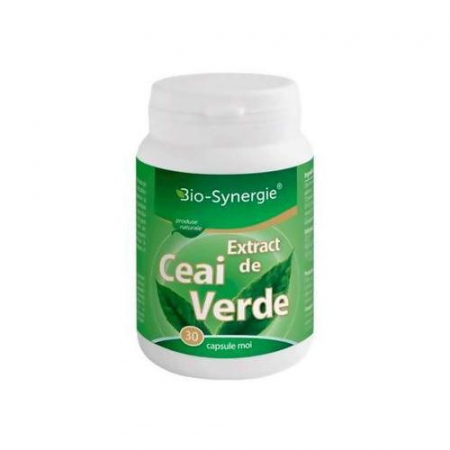 SUPLIMENTE ANTIOXIDANȚI-ANTITUMORAL - BIOS CEAI VERDE 30CP 1+1