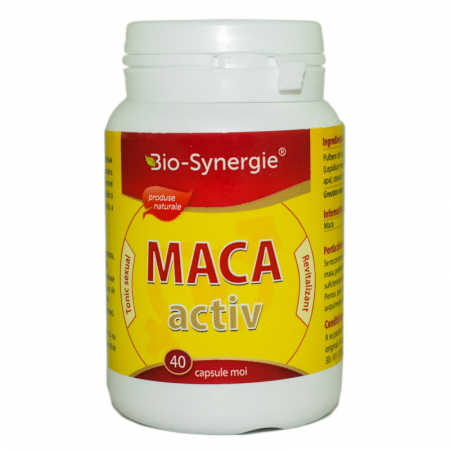 SUPLIMENTE ANTIOXIDANȚI-ANTITUMORAL - BIOS MACA ACTIV 40CP
