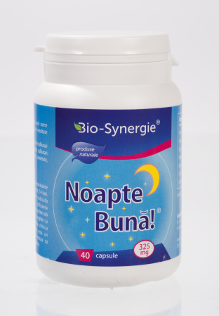 SUPLIMENTE SOMN DEPRESIE SISTEM NERVOS - BIOS NOAPTE BUNA 40CP