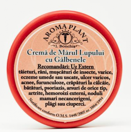 CREME ANTIINFLAMATOARE-CIRCULAȚIE - BONCHIS CR MARUL LUPULUI +GALB 100G