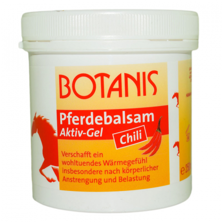 CREME ANTIINFLAMATOARE-CIRCULAȚIE - BOTANIS BALSAM CHILI 250G