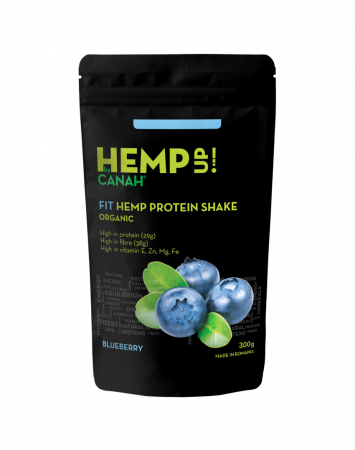 FOOD - CANAH FIT SHAKE PROTEIC CANEPA CU AFINE ECO 300 G