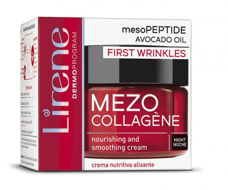 COSMETICE FAȚĂ - CARES LIRENE CR DE NOAPTE COLLAG PRIMELE RID 50 ML