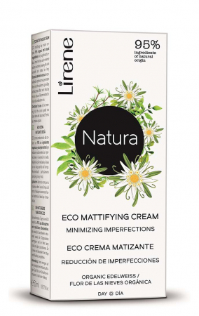 COSMETICE FAȚĂ - CARESS CR ZI CU EFECT DE MATIFIERE 95% NAT 50 ML