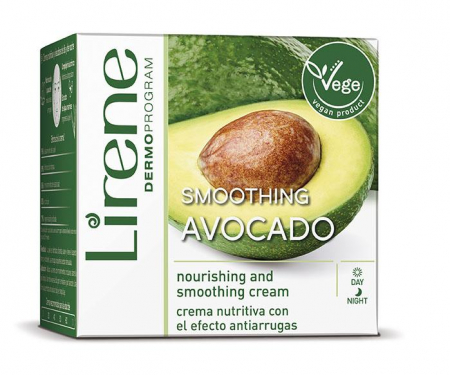 COSMETICE FAȚĂ - CARESS LIRENE CR NETEZIT CU AVOCADO ZI/NOAPTE 30+ 50 ML