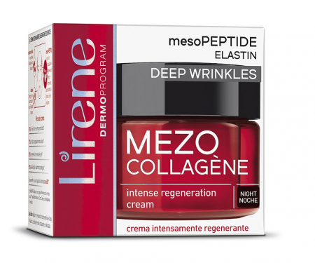 COSMETICE FAȚĂ - CARESS LIRENE CR NOAPTE COLLAG  RIDURI PROFUNDE 50 ML