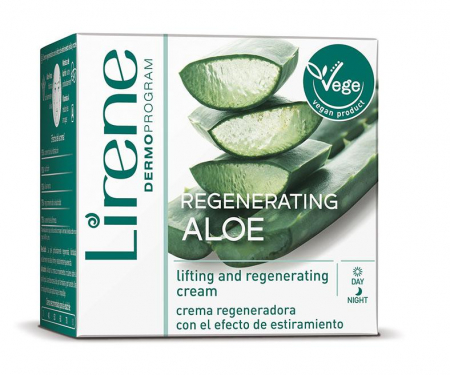 COSMETICE FAȚĂ - CARESS LIRENE CR REGEN ZI/NOAPTE ALOE VERA 40+ 50 ML