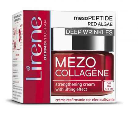 COSMETICE FAȚĂ - CARESS LIRENE CR  ZI COLLAG  RIDURI PROFUNDE 50 ML