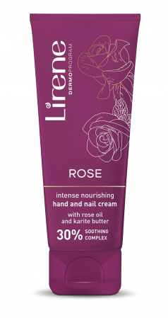 CREME CORP-MASAJ-MAINI -CALCAIE - CARESS LIRENE CREMA DE MAINI CU TRANDAFIRI 75 ML